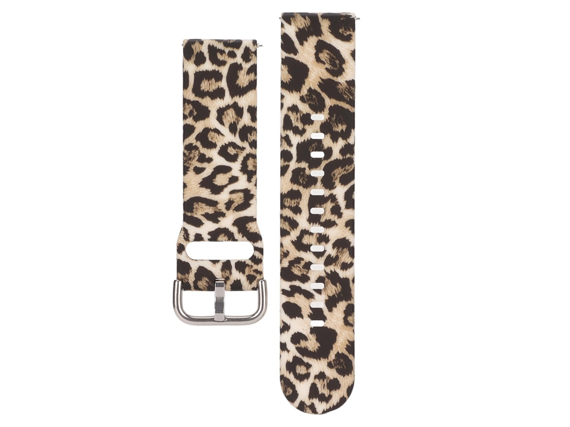 Baoj-pulseiras De Silicone Macio Para Amazfit Gtr 3 Estampa De Leopardo