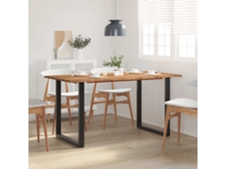 Vidaxl Mesa De Jantar 154x80x76 Cm Madeira De Acácia Maciça