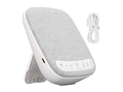 Máquina de Ruído Branco para Bebê 2026, 18 Sons Relaxantes, Aparelho Auxiliar para Dormir para Berço e Mesa, Branca
