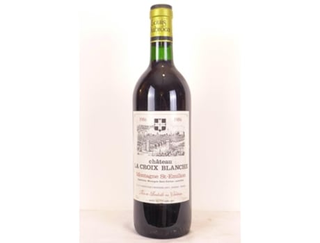 Vinho Tinto CHÂTEAU LA CROIX BLANCHE 1986 (75 cl - 1 unidade)
