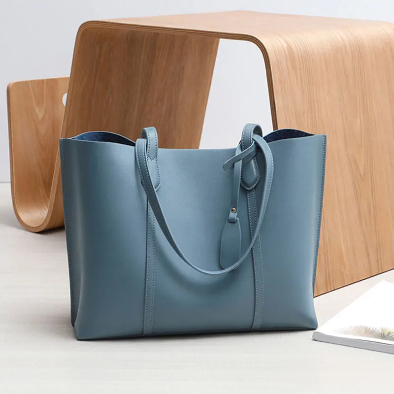 (7967-azul) Nova Bolsa Feminina Casual De Alta Qualidade, Bolsa De Ombro De Luxo