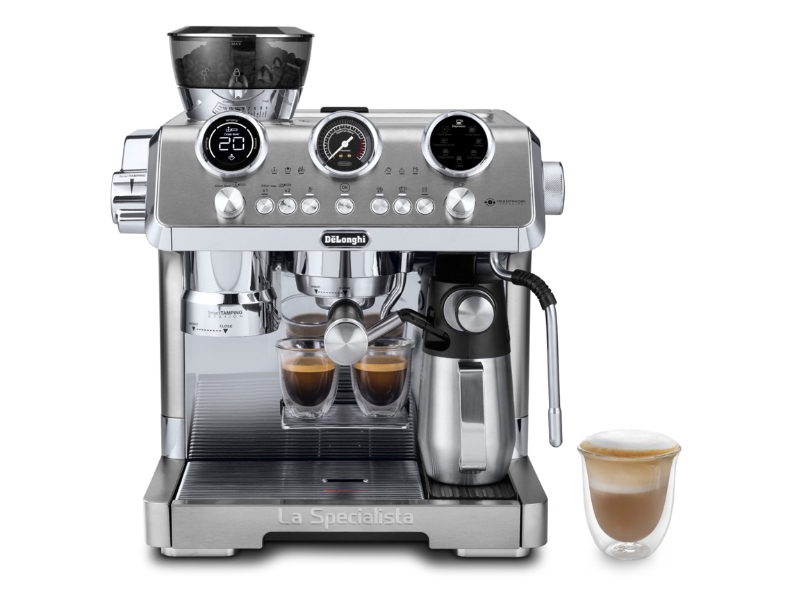 Máquina de Café Expresso Manual DELONGHI LA Specialista Maestro EC9885.M (19 bar - Café Grão)