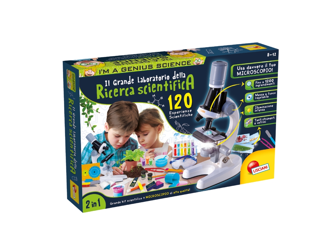 Microscópio LISCIANI 97579 (8 anos)