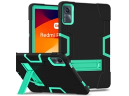 Capa Para Xiaomi Redmi Pad Se De 11 Polegadas Com Proteção Total (preto E Verde) Czhhmart