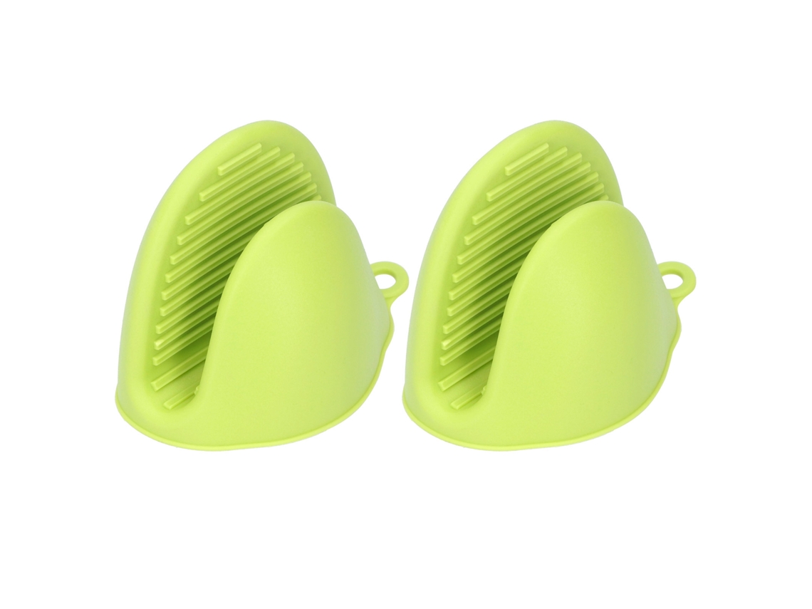 Conjunto de 2 Luvas de Forno Mini de Silicone Anti Derrapante e Isoladas | S/MARCA
