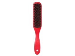 2026 kit de Cuidado e Barbear para Barba e Bigode com Escova de Madeira (vermelho)