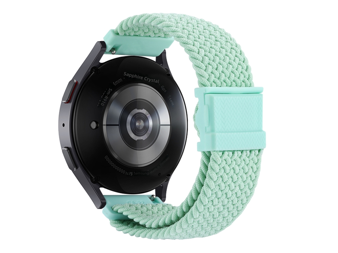 Pulseira Magnética Ajustável 20/22mm em Tecido Trançado para Samsung Galaxy Watch 4/5/6 e Huawei Gt3 CHABERLU