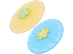 De 2 Tampas Para Xícara De Café, Tampas De Silicone Anti Poeira E Anti Respingos Gokoco