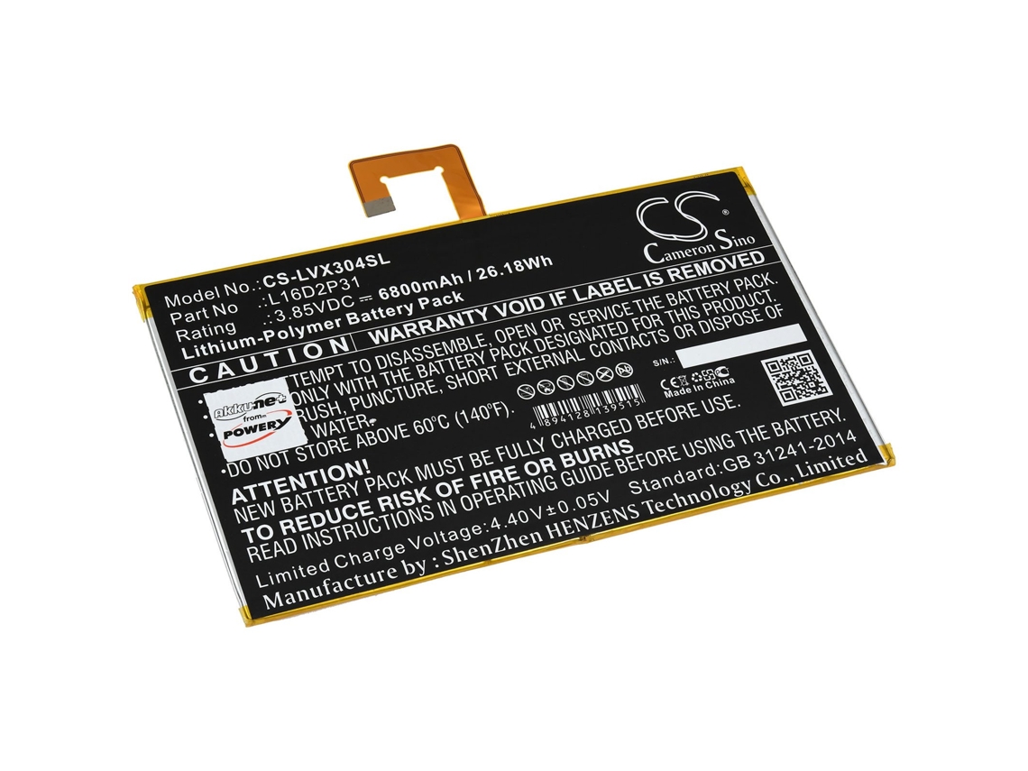 Bateria POWERY para Tablet Lenovo TB-X304F/L