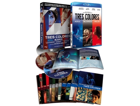 Kieslowski. Trilogia Três Cores: Azul, Branco e Vermelho Edição de Colecionador 12 Postais e Livreto RESEARCH