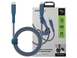 Cabo Energea Flow Usb C Para Lightning Para Iphone 60w 3a Pd Carregamento Rápido
