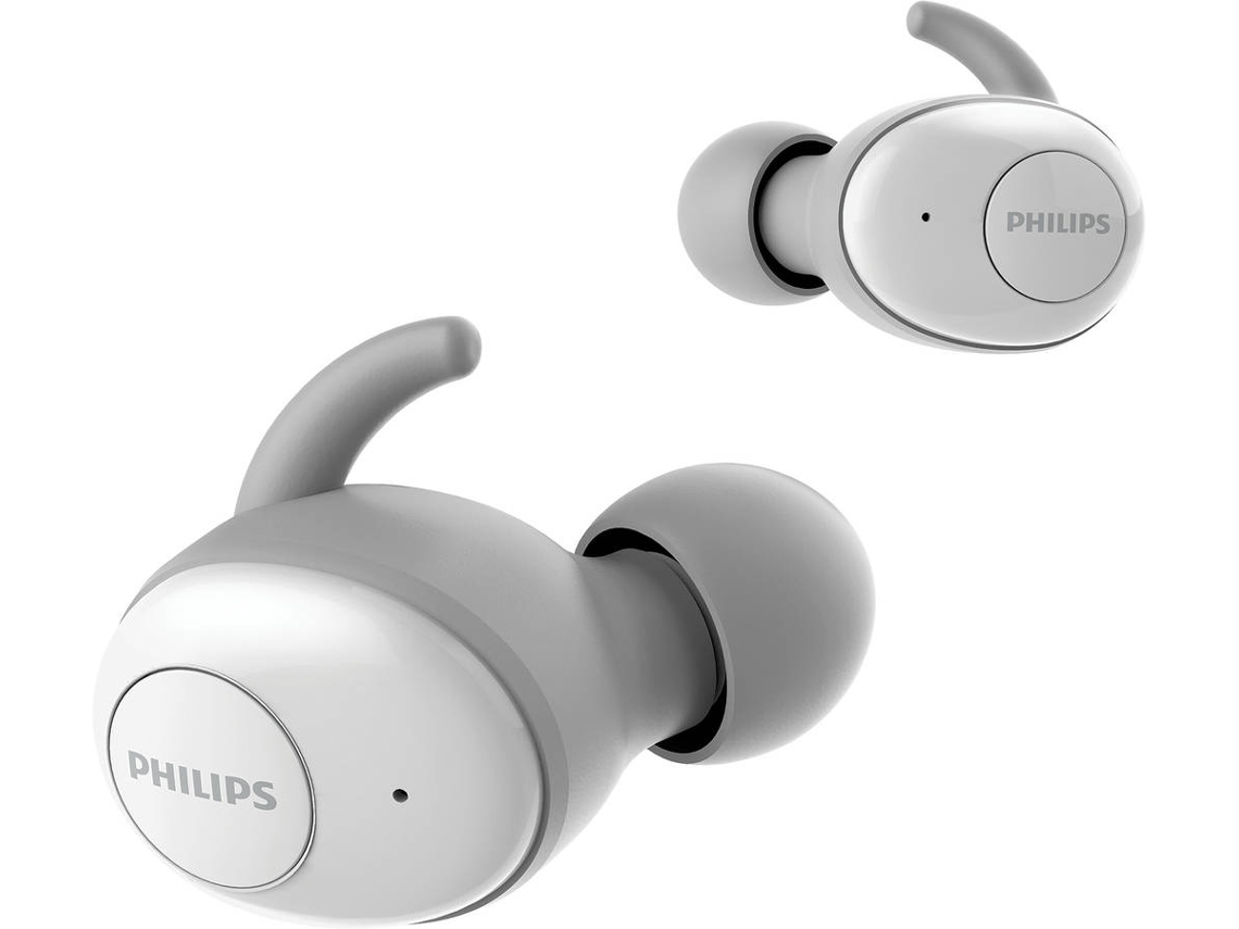 Auriculares Bluetooth True Wireless PHILIPS Shb2515Wt/10 (In Ear - Microfone - Branco)