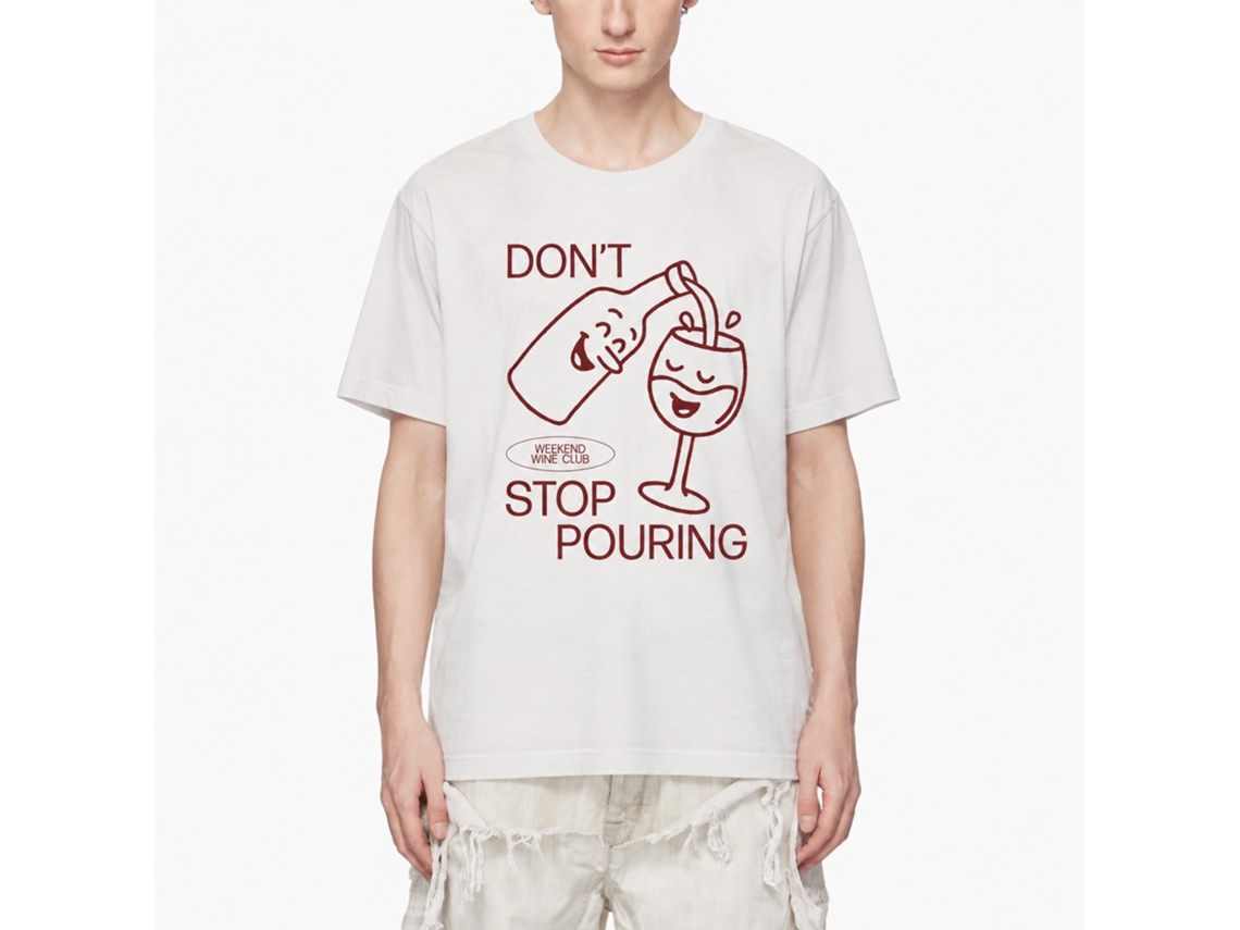 Rockinstone Don't Stop Pouring Goodie Works T-shirt Unique Designer Style