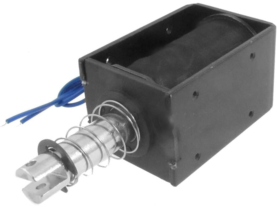 Eletroímã de Pressão Estrutura Aberta, 24 V Cc, 0,49 A, Curso 8 Mm, 1,0 Kg CHABERLU