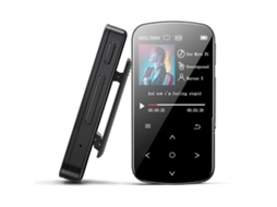 MP3 player esportivo Agptek de 32 GB com Bluetooth 5.0 e tela colorida TFT de 1,5 polegadas, KLB Slowmoose