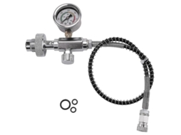 Adaptador De Carregamento Para Cilindros De Mergulho Pcp Fill Station Com Adaptador Din G5/8 Polegada E Mangueira 50cm S202