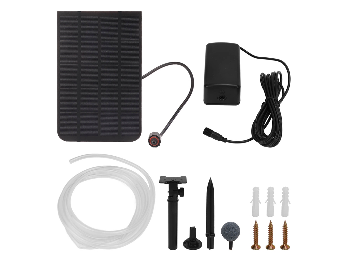 Bomba de Oxigênio Solar 2.5w para Piscinas de Pesca 5v