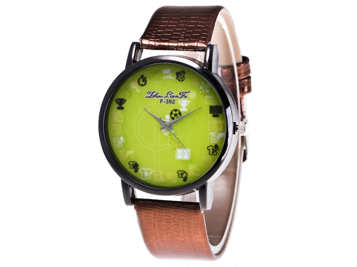 Reloj Zhoulianfa De Moda Casual Empresarial Duradero De Cuarzo (café)