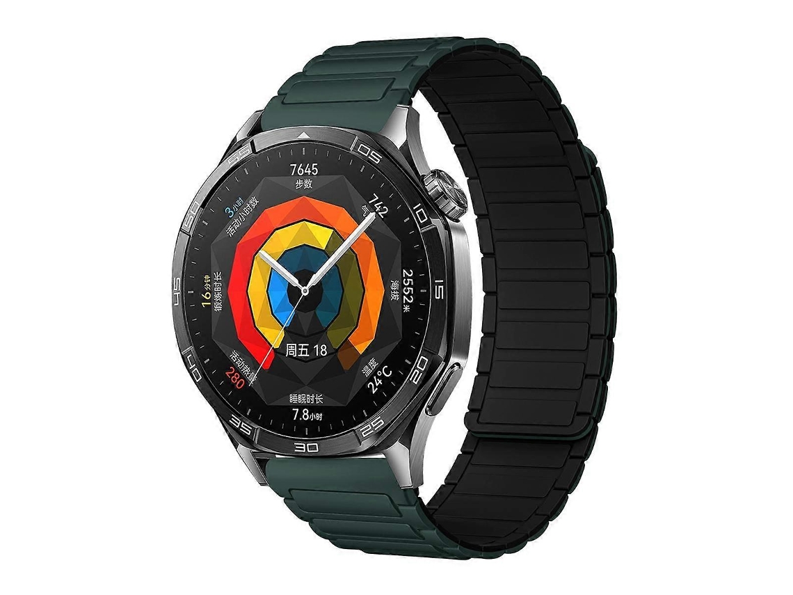 Pulseira De Silicone Magnética Com Três Contas