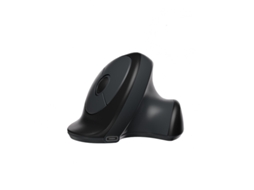 Rato Yizhood Escritório Ajustável Silencioso Recarregável Pequeno Ergonômico Vertical De 2.4g Dpi Para O Telefone Do Pc De Ipad Preto