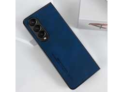 Capa Dobrável De Pele De Cordeiro I.crystal Para Samsung Galaxy Z Fold3 5g