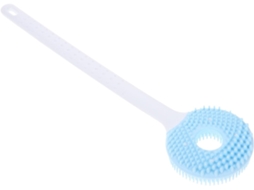 Lurelia Escova De Silicone Para Costas E Corpo, Silicone Macio, Cabo Longo E Cerdas Macias, Uso Diário Suave