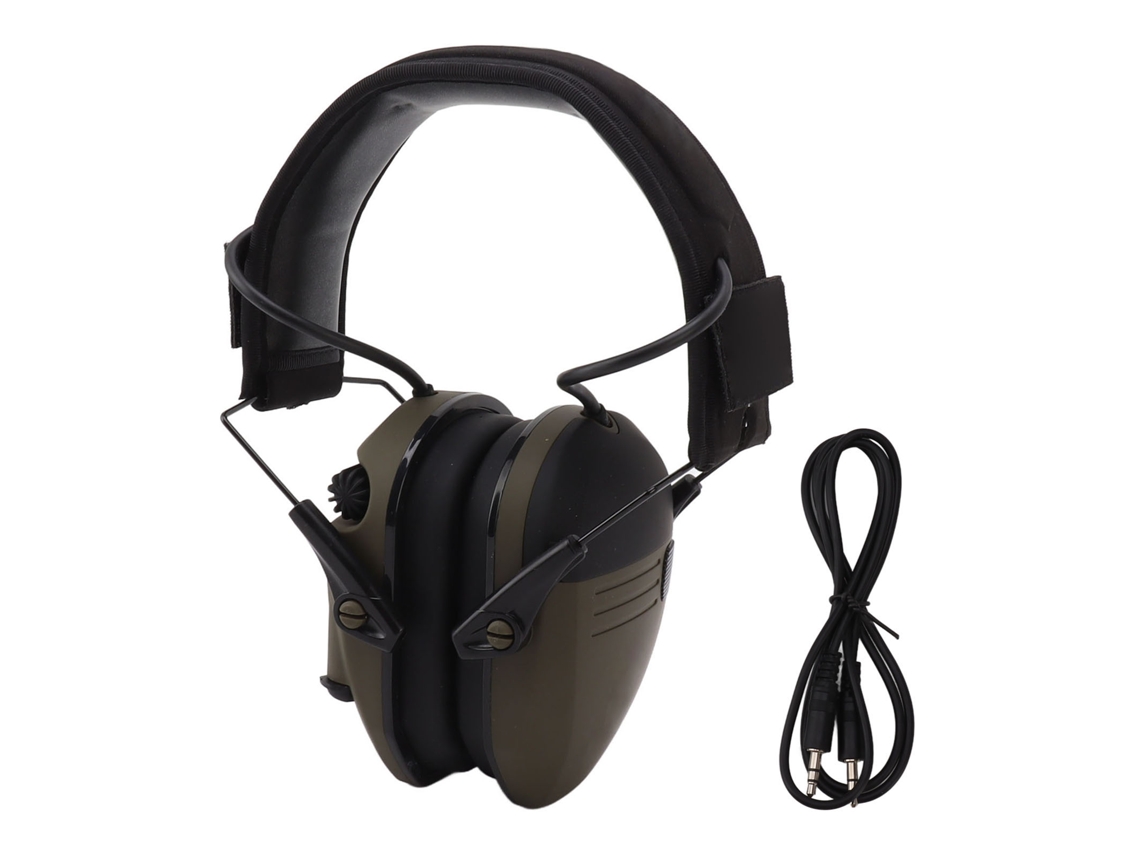 Fones de Ouvido Anti Ruído Dobráveis com Bandana Ajustável em ABS para Proteção Auditiva com S/MARCA