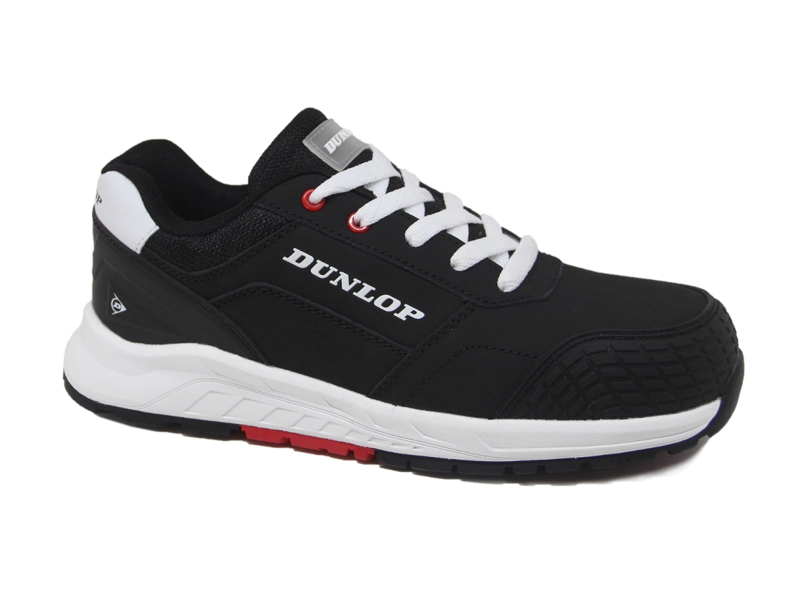 Sapatos Storm Preto Nobuck S3 #44 DUNLOP