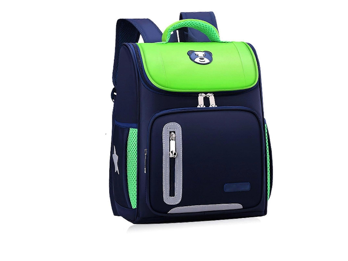 Mochila Infantil, Grande Capacidade, Leve, Verde, Aulas