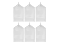 6 Bandejas De Classificação De Pérolas E Pedras Strass Ferramentas Para Pintura Com Strass Diy 16x8cm