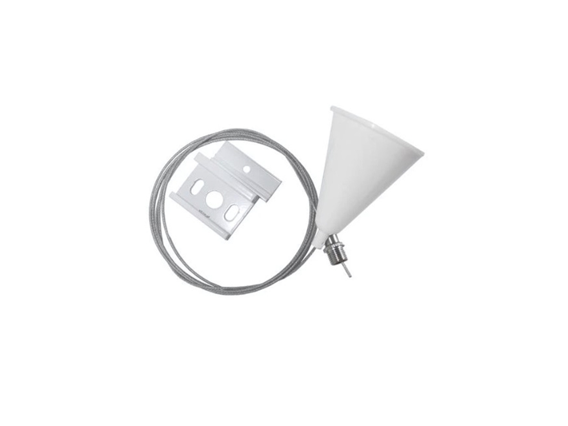 Kit De Suspensão Para Carril Monofásico Ultrapower Branco