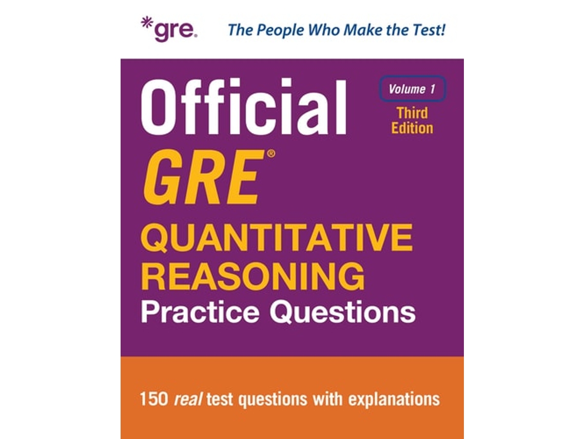 Livro Official Gre Quantitative Reasoning Practice Questions, Third Edition, Volume 1 De Educational Testing Service (inglês)