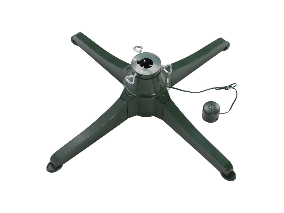 Suporte Giratório para Árvore de Natal 360° com Caixa de Música 1.25" S/MARCA