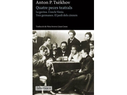 Livro Quatre Peces Teatrals de Anton Txèkhov
