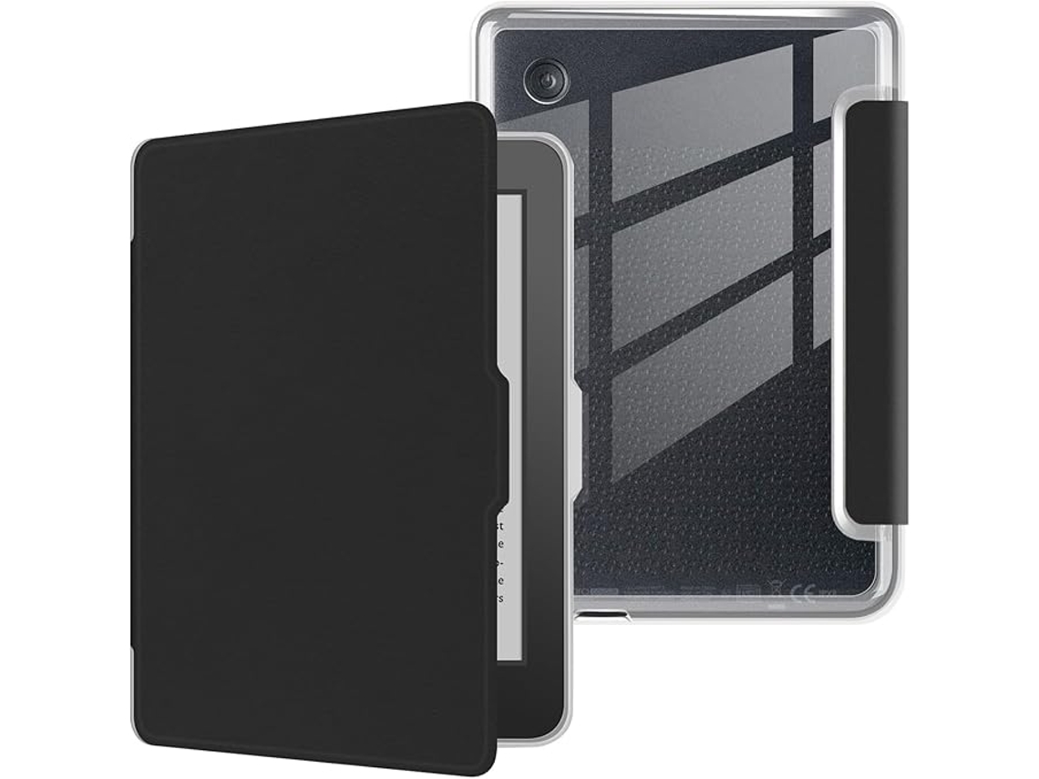 Capa para Kobo Clara Color 6 Polegadas SIURN em TPU preta