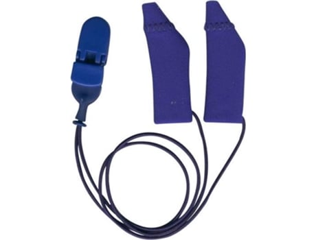 EAR GEAR Original Azul com Cordão Aparelhos Auditivos Contra Umidade e Vento
