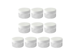 10 Unidades De Pote De Creme Vazio Allinless