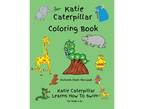 Livro Katie Caterpillar Coloring Book De Jennifer Sheehan (inglês)