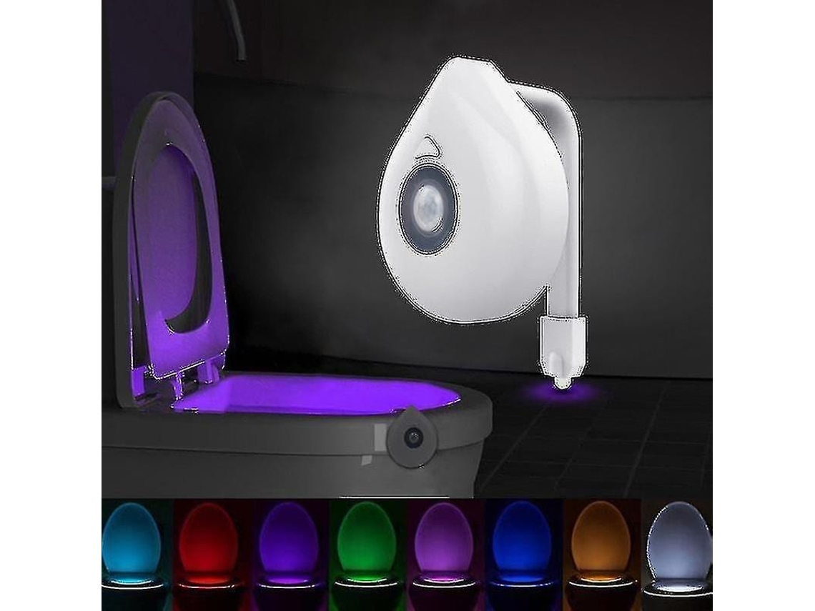 Sensor Led De Luz Para Toalete, Luz Noturna Nova