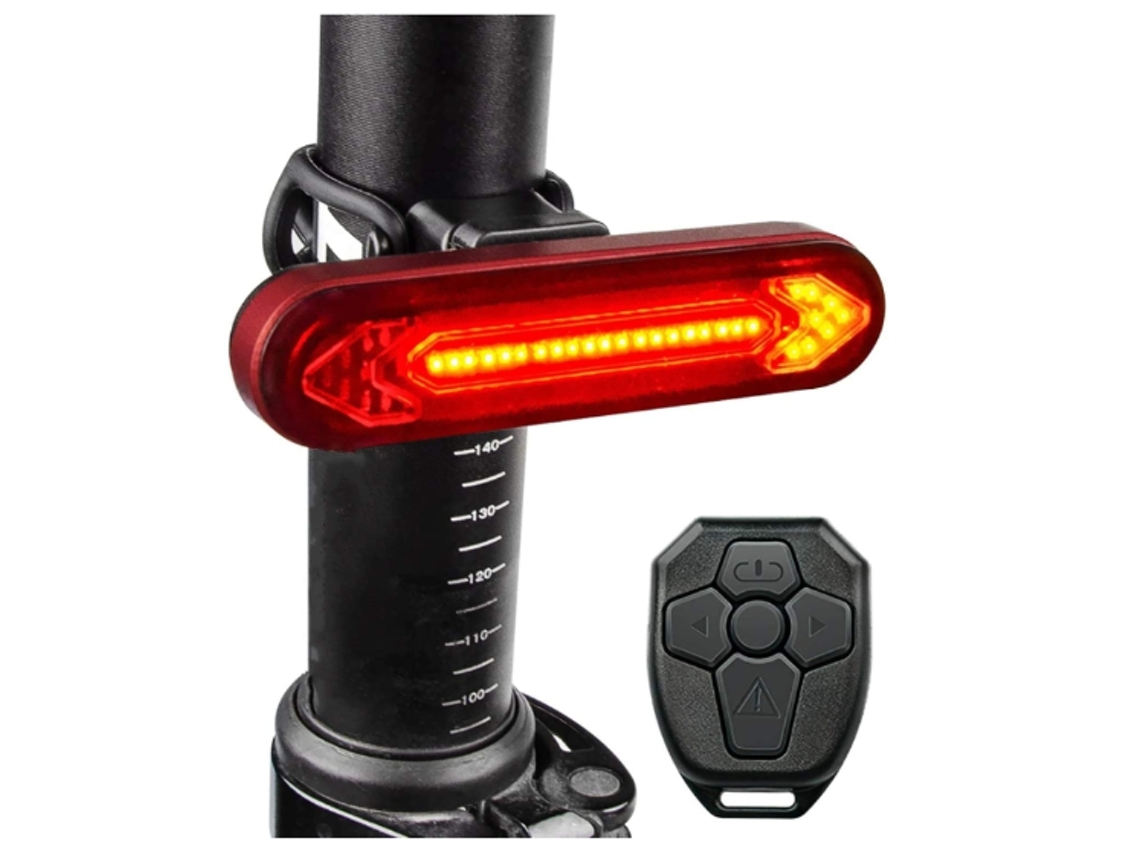 Luz Traseira Bicicleta 5modos Sinal Direção/refletor Vermelho Yizhood