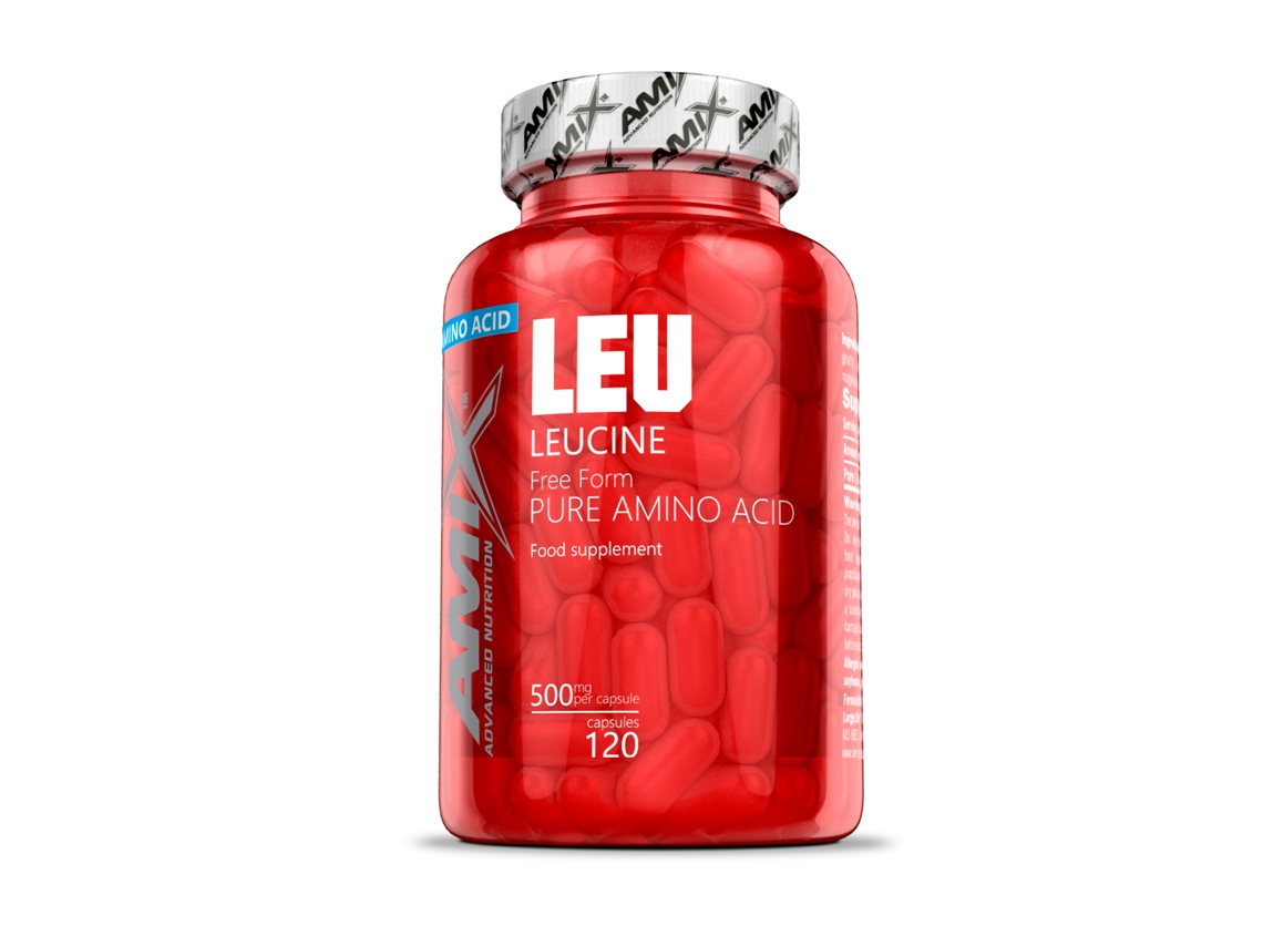 Suplemento Alimentar AMIX Leucine Pure 500 Mg