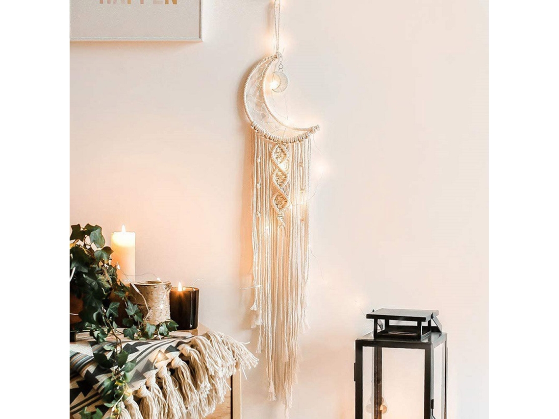 Anel De Colar Dreamcatcher De Arte De Ferro Pentagrama Eoocoo