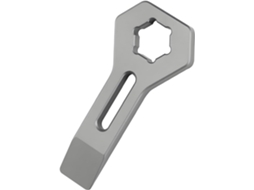 Ferramenta Multifuncional De Alavanca Em Liga Metálica, Com Funções De Chave Hexagonal Para Camping, Equipamentos De