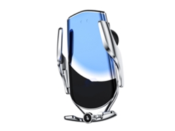 Suporte para Telefone de Carro com Carregamento Sem Fio EOOCOO (carregamento Sem Fio Rápido de 15w, Telescópio Automático com Sensor Inteligente)
