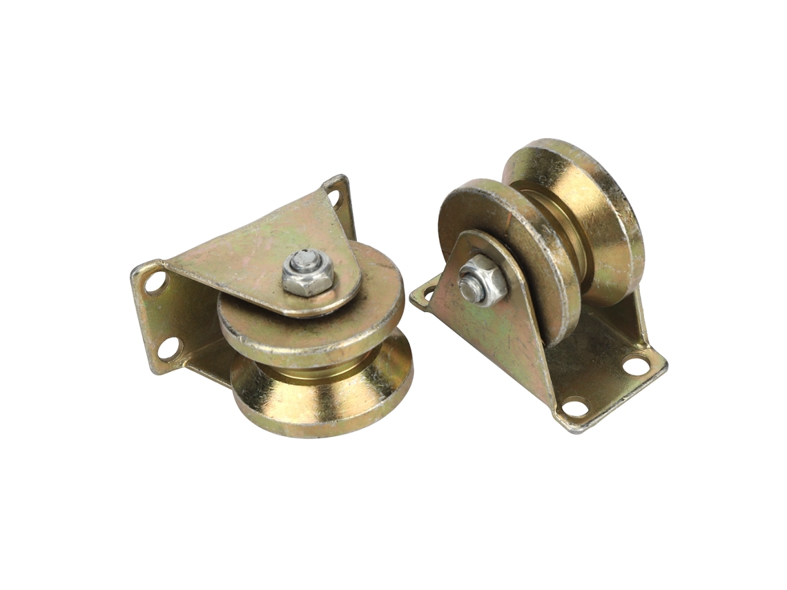 2pcs Rolo de Portão Deslizante V groove | S/MARCA