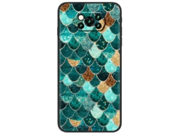 Capa De Silicone Tpu Para Xiaomi Poco X3 Nfc Verde Escuro Panoona