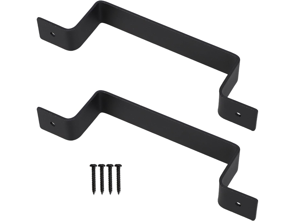 Puxadores Para Porta De Celeiro Deslizante De 2 Folhas, Em Metal Resistente.