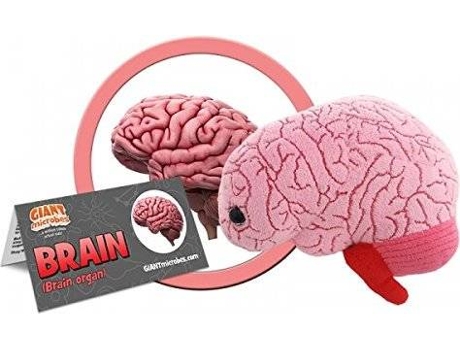 Peluche GIANT MICROBES Brain Organ (6.85x6.81x2.72 cm)