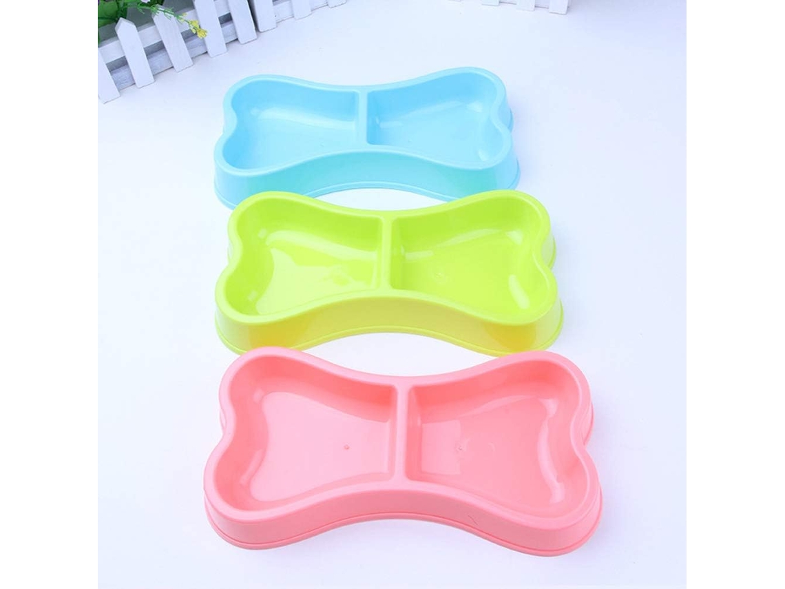 Tigelas para Cães em Formato de Osso, Portáteis para Comida e Água para Filhotes AQUAFORGE