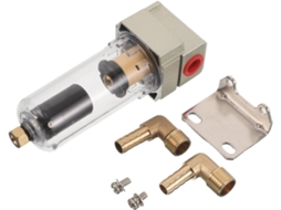 Topbathy Separador de Ar Manual Healeved com Núcleo Cobre e Filtro Compacto para Sistema Drenagem Compressores